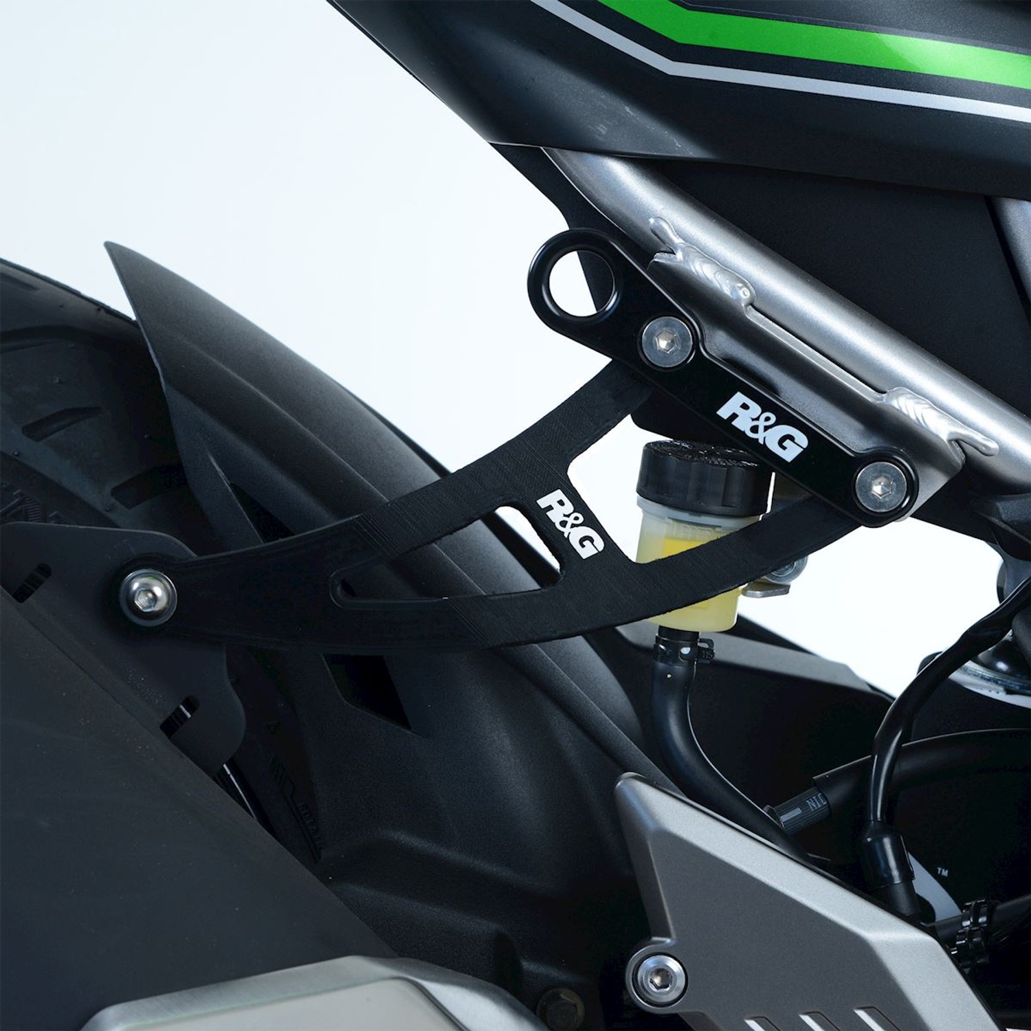 R&G Racing Exhaust Hanger & Footrest Blanking Plate Kit (Black) for Kawasaki Ninja 125 '19-'22, Z125 '16-'22 R&G Racing Exhaust Hanger & Footrest Blanking Plate Kit (Black) for Kawasaki Ninja 125 '19-'22, Z125 '16-'22